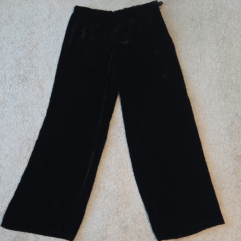 🔥Jones New York Black Velvet Casual  Pants